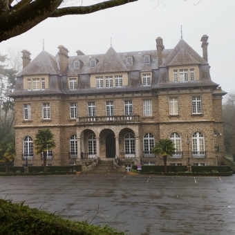 Parc du Port Breton, with manor house