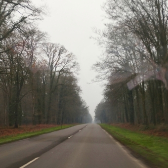 On the road, somewhere in Bretagne