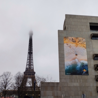 Tour Eiffel, from the Embassy of Australia