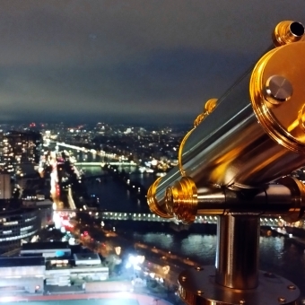 Tour Eiffel, from one of its binoculars