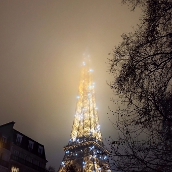Tour Eiffel, from La Seine