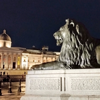 Trafalgar Square Lions, London