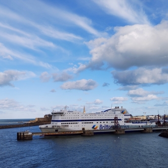 Brittany Ferries at Saint Malo